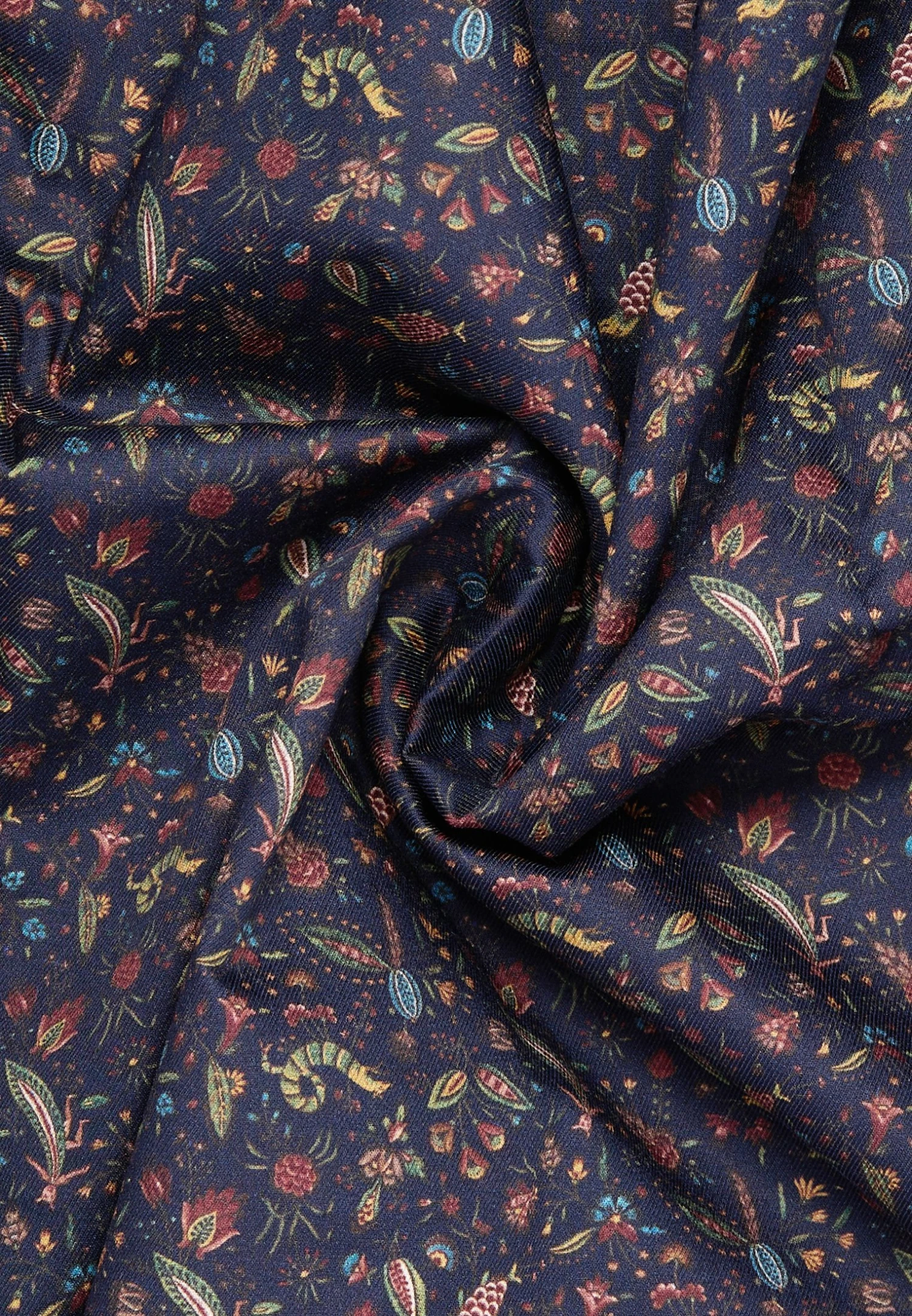 Eterna Print Fit - Overhemd - Navy 7 Eterna Print Fit - Overhemd - Navy - Afbeelding 5