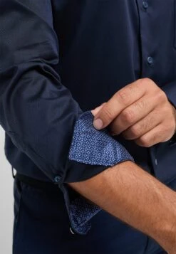 Eterna Performance Comfort Fit - Overhemd - Navy 10 Eterna Performance Comfort Fit - Overhemd - Navy -Eterna c09123dd95f841c7a94340f94f253ee9