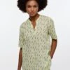 Eterna Kurzarm Loose Fit - Blouse - Khaki 1 Eterna Kurzarm Loose Fit - Blouse - Khaki -Eterna c0d30f63632341cca45138a1bdc5b0ff