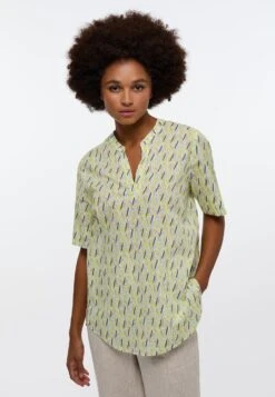 Eterna Kurzarm Loose Fit - Blouse - Khaki