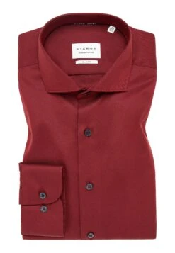 Eterna Cover- Zakelijk Overhemd - Dunkelrot -Eterna c120db75c3954367923c4cbb5221f646