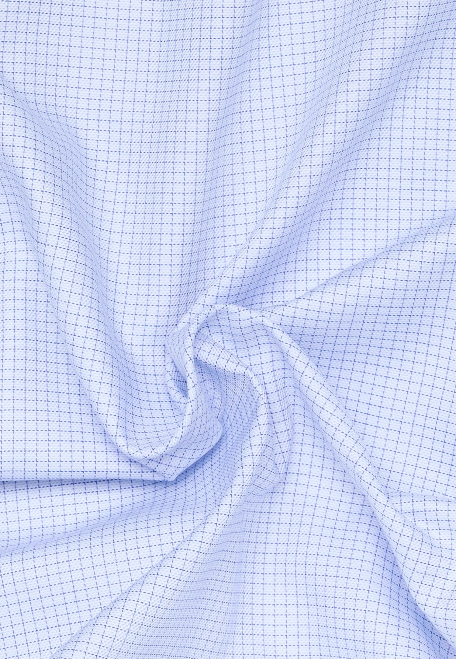 Eterna Kariertes -Kurzarm Comfort Fit - Overhemd - Blau 7 Eterna Kariertes -Kurzarm Comfort Fit - Overhemd - Blau - Afbeelding 5