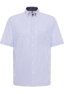 Eterna Kariertes Kurzarm Modern Fit - Overhemd - Blau 11 Eterna Kariertes Kurzarm Modern Fit - Overhemd - Blau -Eterna c24c176c09d749558cdc069700badb7f