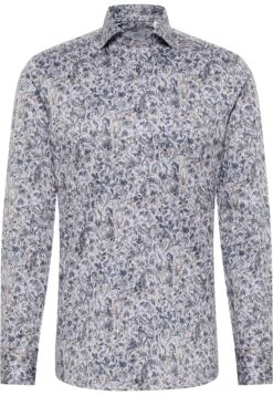 Eterna Bedrucktes Twill Slim Fit - Overhemd - Gelb -Eterna c2df1c901d3341a8b3c58c9d38f6749b