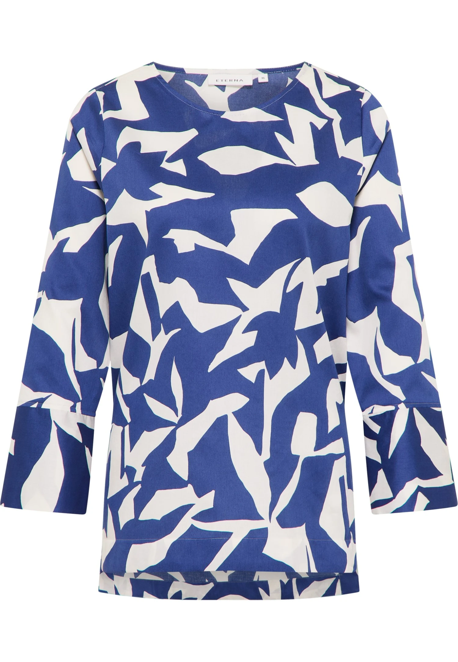 Eterna Loose Fit - Blouse - Dunkelblau 6 Eterna Loose Fit - Blouse - Dunkelblau - Afbeelding 4