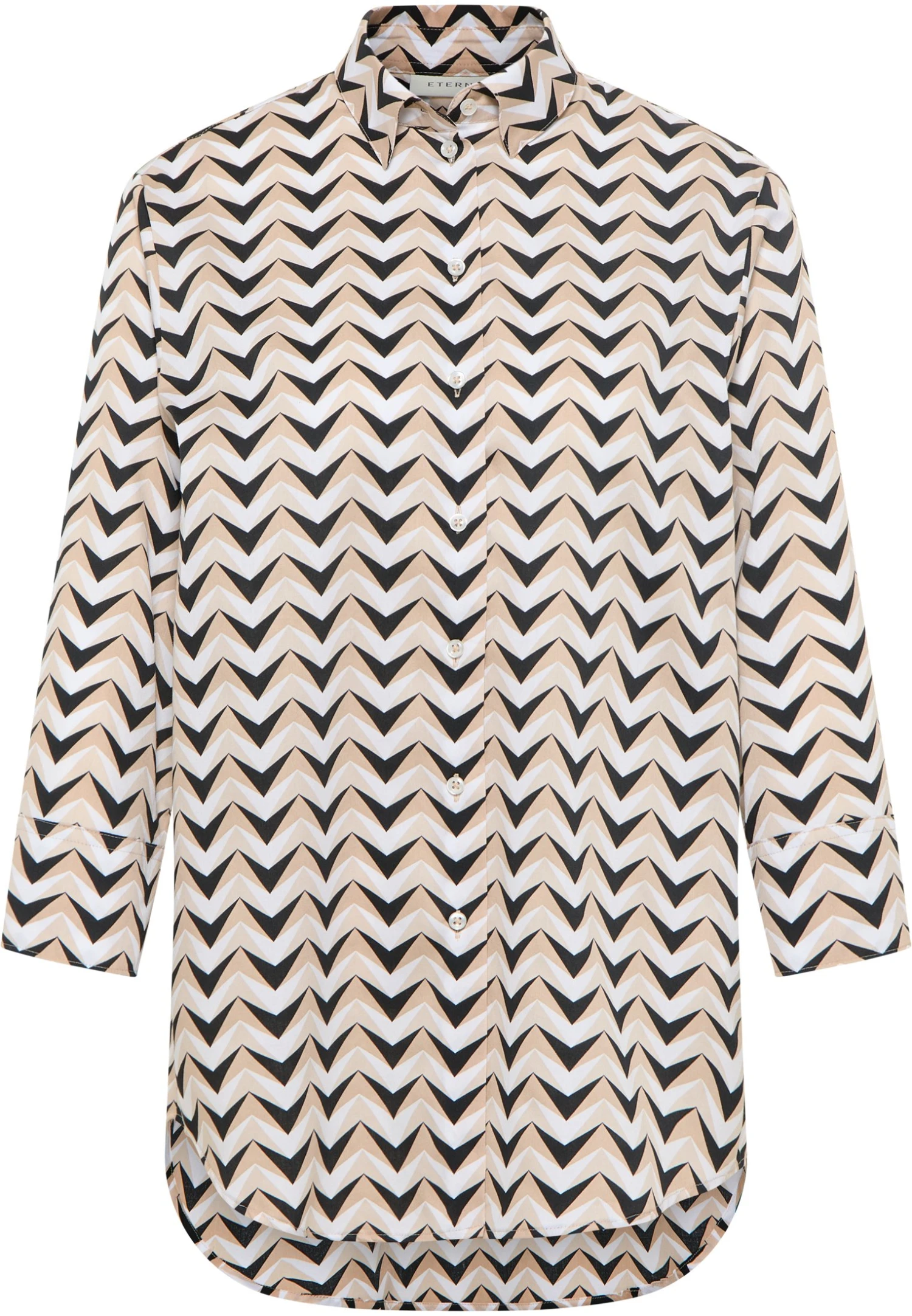 Eterna Overhemdblouse - Sand 6 Eterna Overhemdblouse - Sand - Afbeelding 4