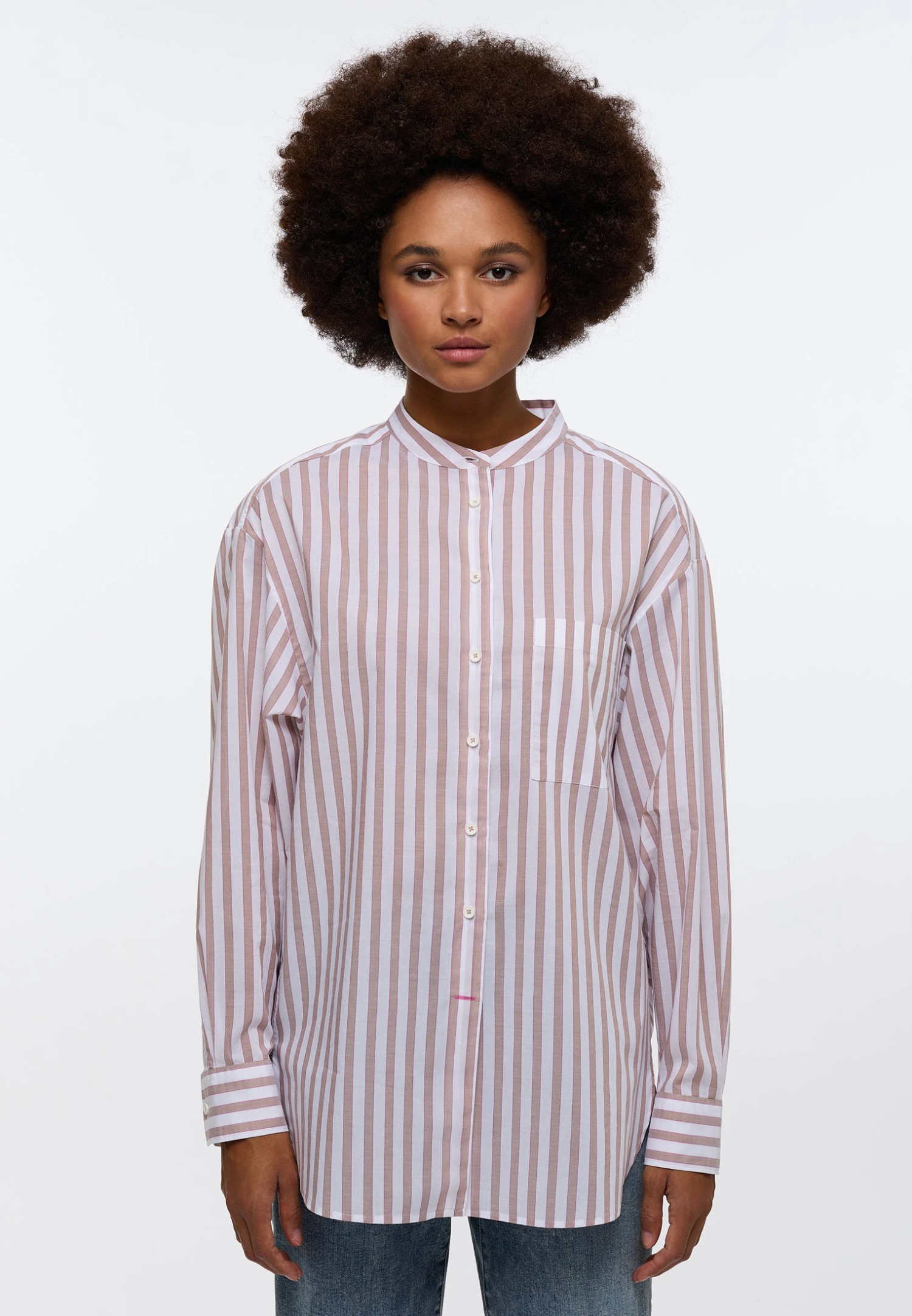 Eterna Even - Overhemdblouse - Hazelnut 3 Eterna Even - Overhemdblouse - Hazelnut