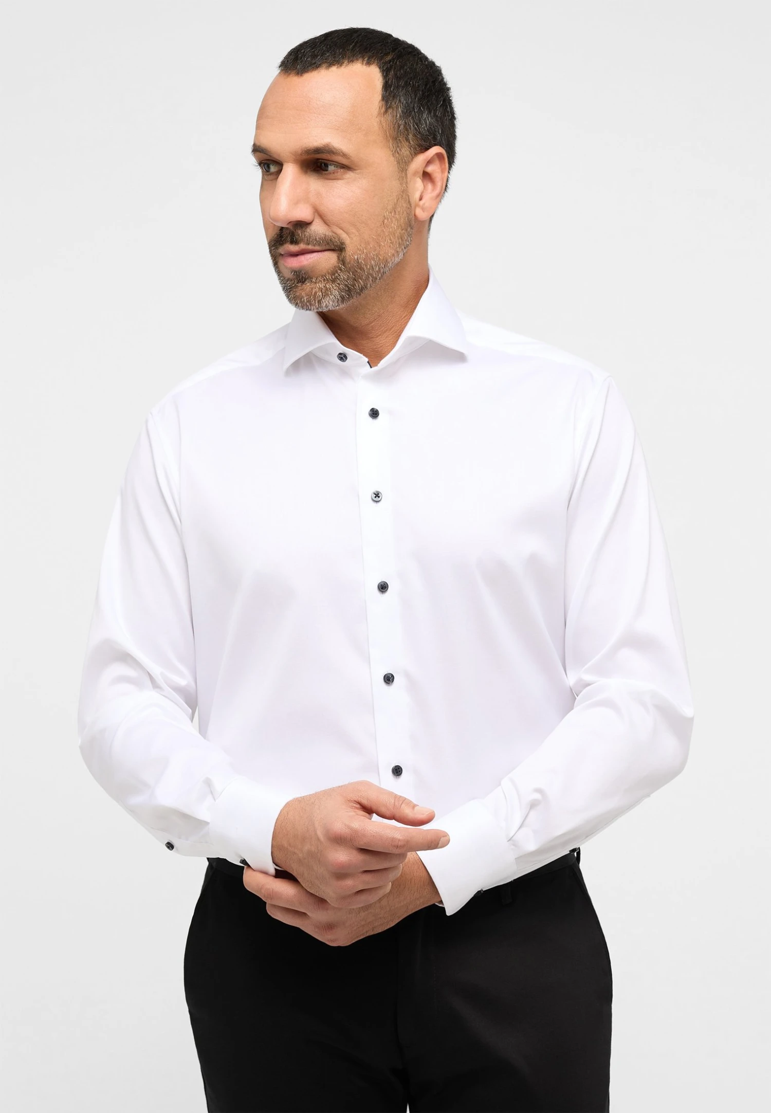 Eterna Comfort Fit - Zakelijk Overhemd - Weiß 3 Eterna Comfort Fit - Zakelijk Overhemd - Weiß