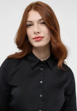 Eterna Casual Luxury Fitted - Overhemdblouse - Schwarz -Eterna c7618b3de9da4050a5569d0c4d96098f