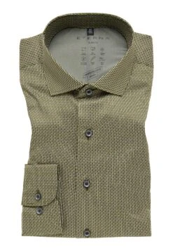 Eterna Performance - Overhemd - Khaki -Eterna c89b43353fe6495a985008d26960fbf2