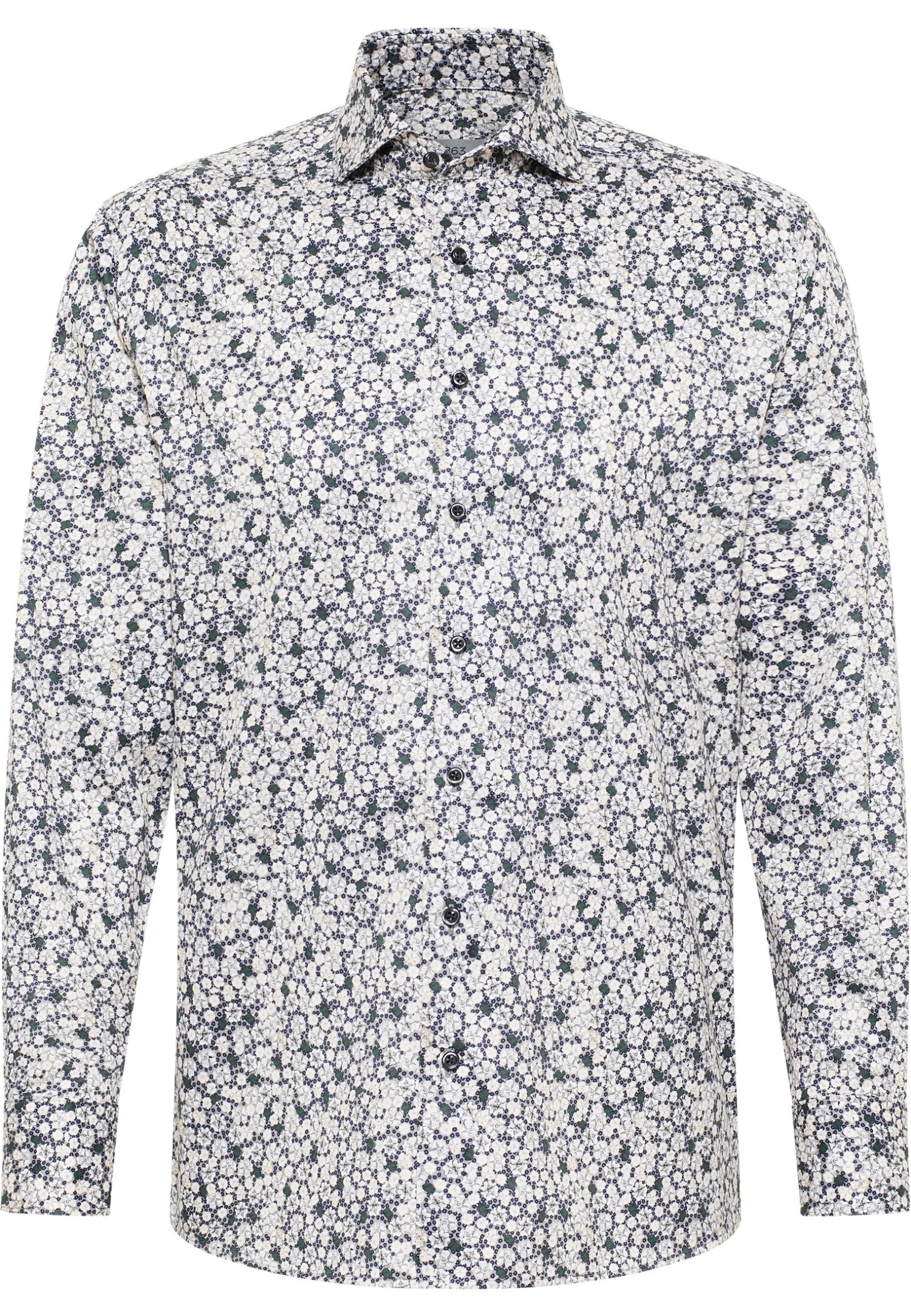 Eterna Modern Fit - Overhemd - Grau 6 Eterna Modern Fit - Overhemd - Grau - Afbeelding 4