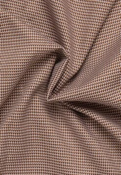 Eterna Strukturiertes Kurzarm Comfort Fit - Overhemd - Caramell -Eterna ca16e5c222d0442ebf1d24cc8485fa83