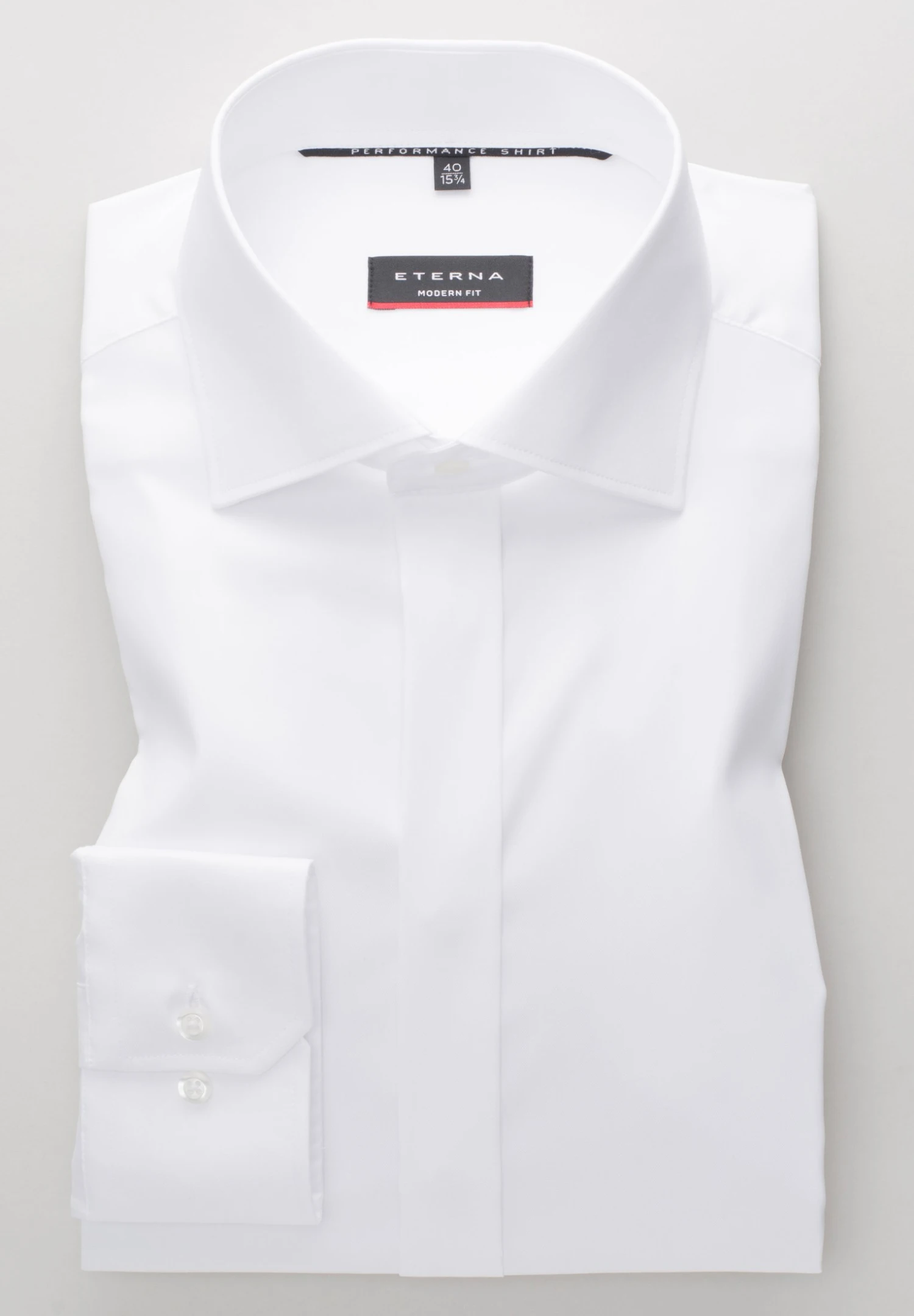 Eterna Modern Fit - Zakelijk Overhemd - Weiß 8 Eterna Modern Fit - Zakelijk Overhemd - Weiß - Afbeelding 6