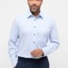 Eterna Performance Comfort Fit - Overhemd - Hellblau 1 Eterna Performance Comfort Fit - Overhemd - Hellblau -Eterna cc968f39ae594debb012ece144dc7629