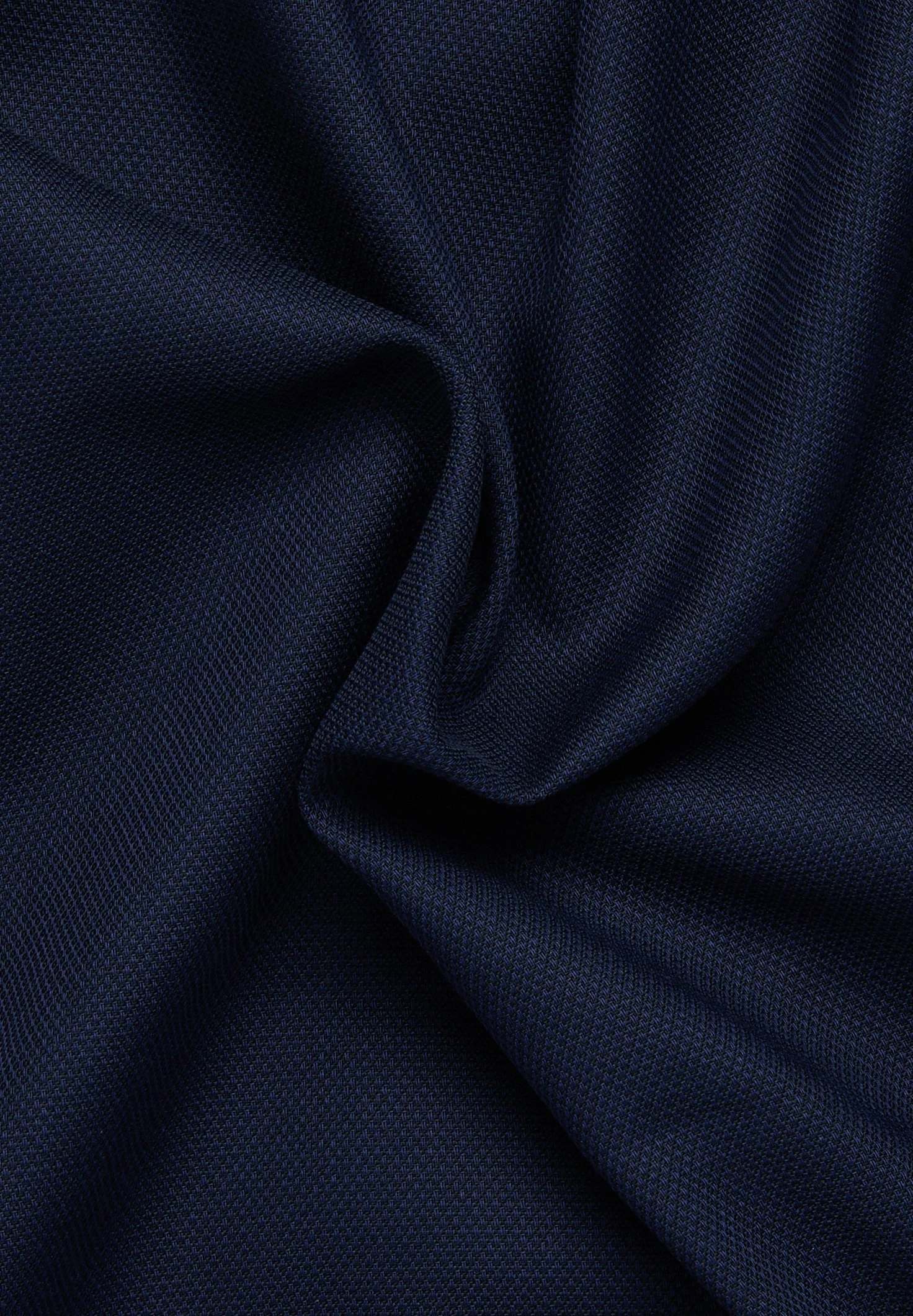 Eterna Struktur Modern Fit - Overhemd - Navy 7 Eterna Struktur Modern Fit - Overhemd - Navy - Afbeelding 5