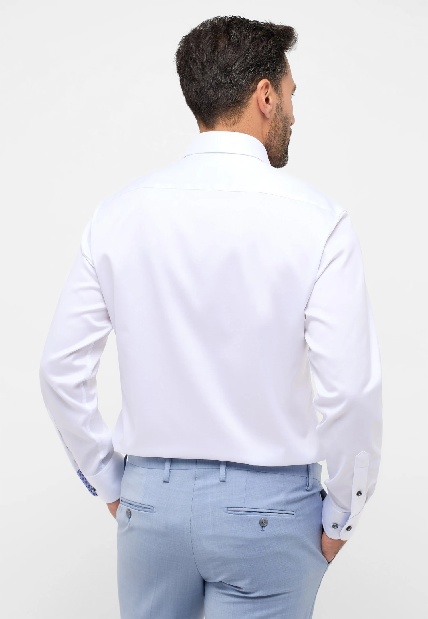 Eterna Luxury Modern Fit - Zakelijk Overhemd - Weiß 4 Eterna Luxury Modern Fit - Zakelijk Overhemd - Weiß - Afbeelding 2