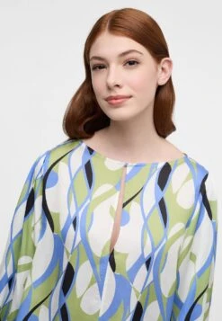 Eterna Blouse - Azurblau -Eterna ce6f8eef615a495ea6363af33f224215