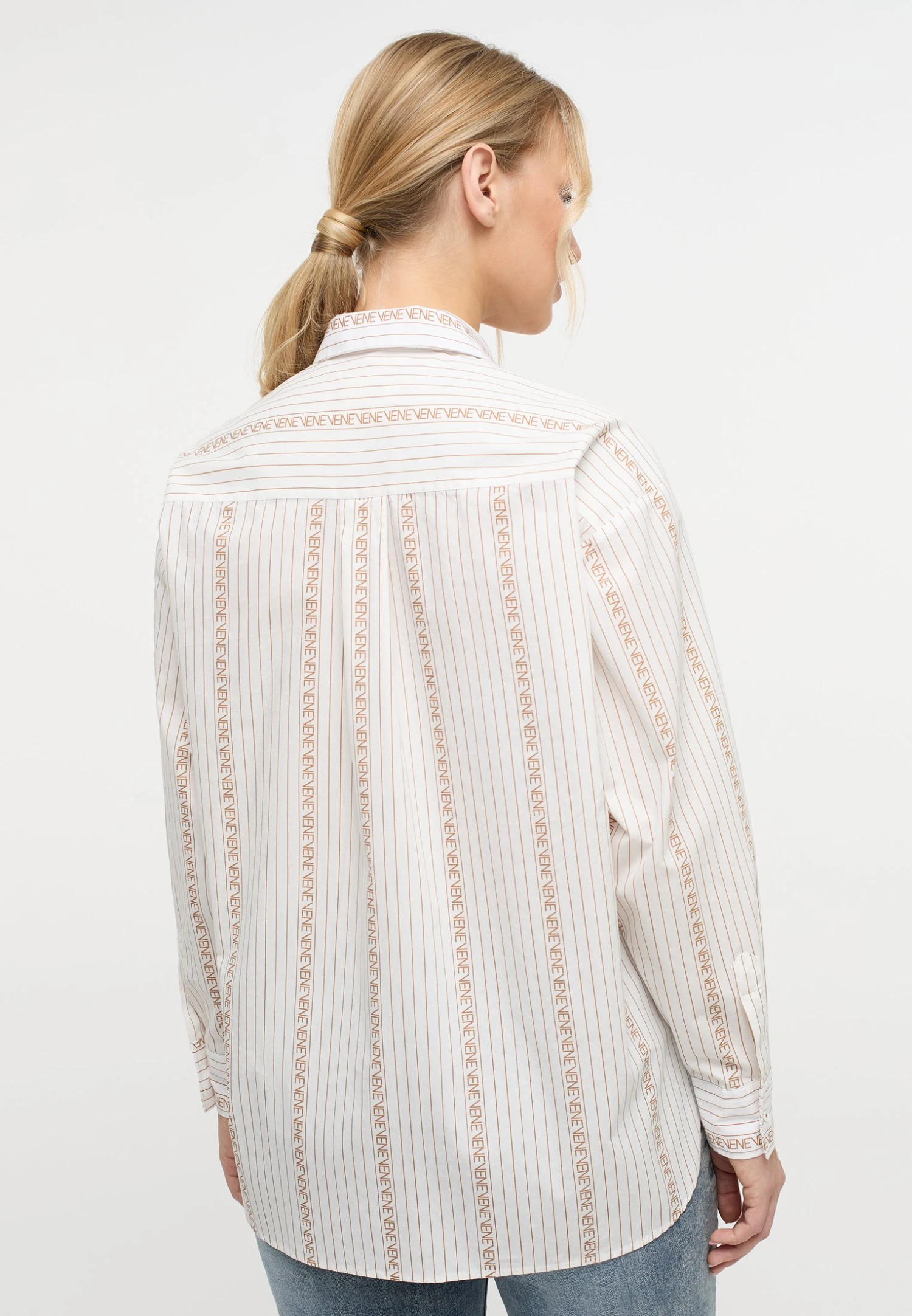 Eterna Even Fit - Overhemdblouse - Camel 4 Eterna Even Fit - Overhemdblouse - Camel - Afbeelding 2