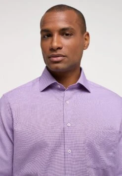 Eterna LangarmModern Fit - Overhemd - Lila -Eterna d03c3598c44f431dab576b6e46b6229d