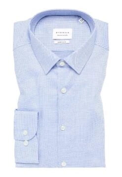 Eterna Struktur Slim - Zakelijk Overhemd - Hellblau -Eterna d09c140594e24cfe8ccec0b512bed56d