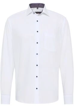 Eterna Unifarbenes Modern Fit - Overhemd - Weiß -Eterna d10277328722407092cce12df8fd631e