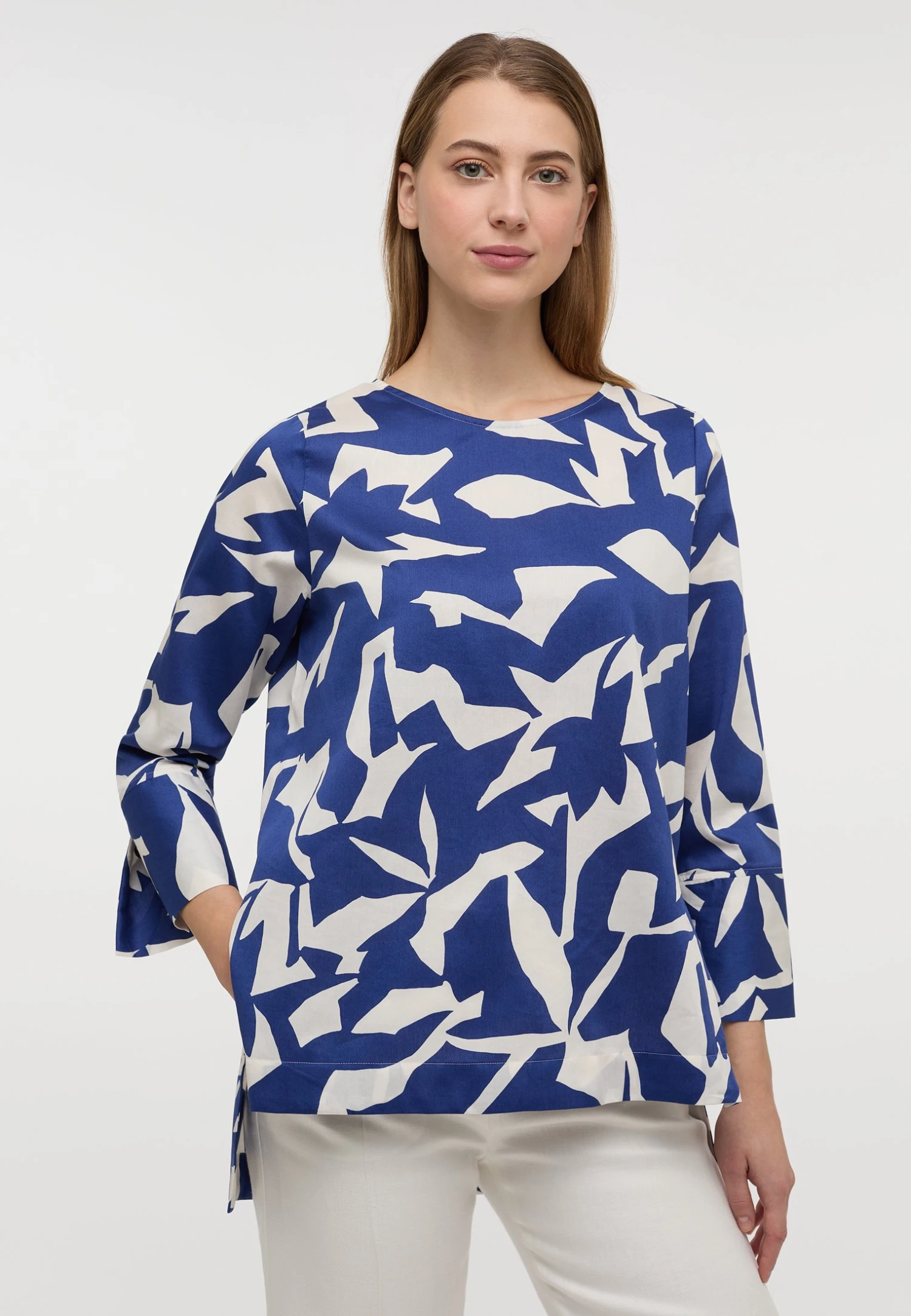Eterna Loose Fit - Blouse - Dunkelblau 3 Eterna Loose Fit - Blouse - Dunkelblau