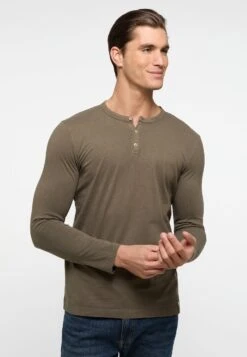Eterna Even- Longsleeve - Taupe