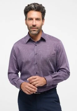 Eterna Bedrucktes Comfort Fit - Overhemd - Rot