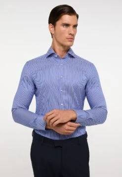 Eterna Slim Fit - Overhemd - Royal Blau