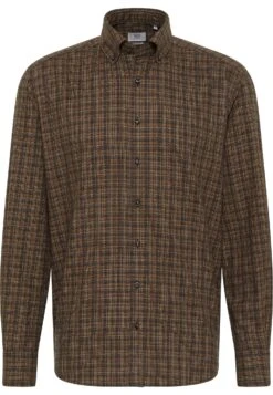 Eterna Kariertes Soft Tailoring Comfort Fit - Overhemd - Cognac 11 Eterna Kariertes Soft Tailoring Comfort Fit - Overhemd - Cognac -Eterna da2fbbf347dc4ac09c99a80131d1f896