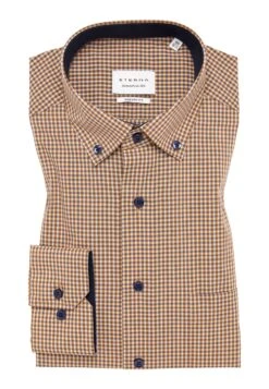 Eterna Modern Fit - Overhemd - Caramell 12 Eterna Modern Fit - Overhemd - Caramell -Eterna dbbcfba94e04428790fb1b250340c069