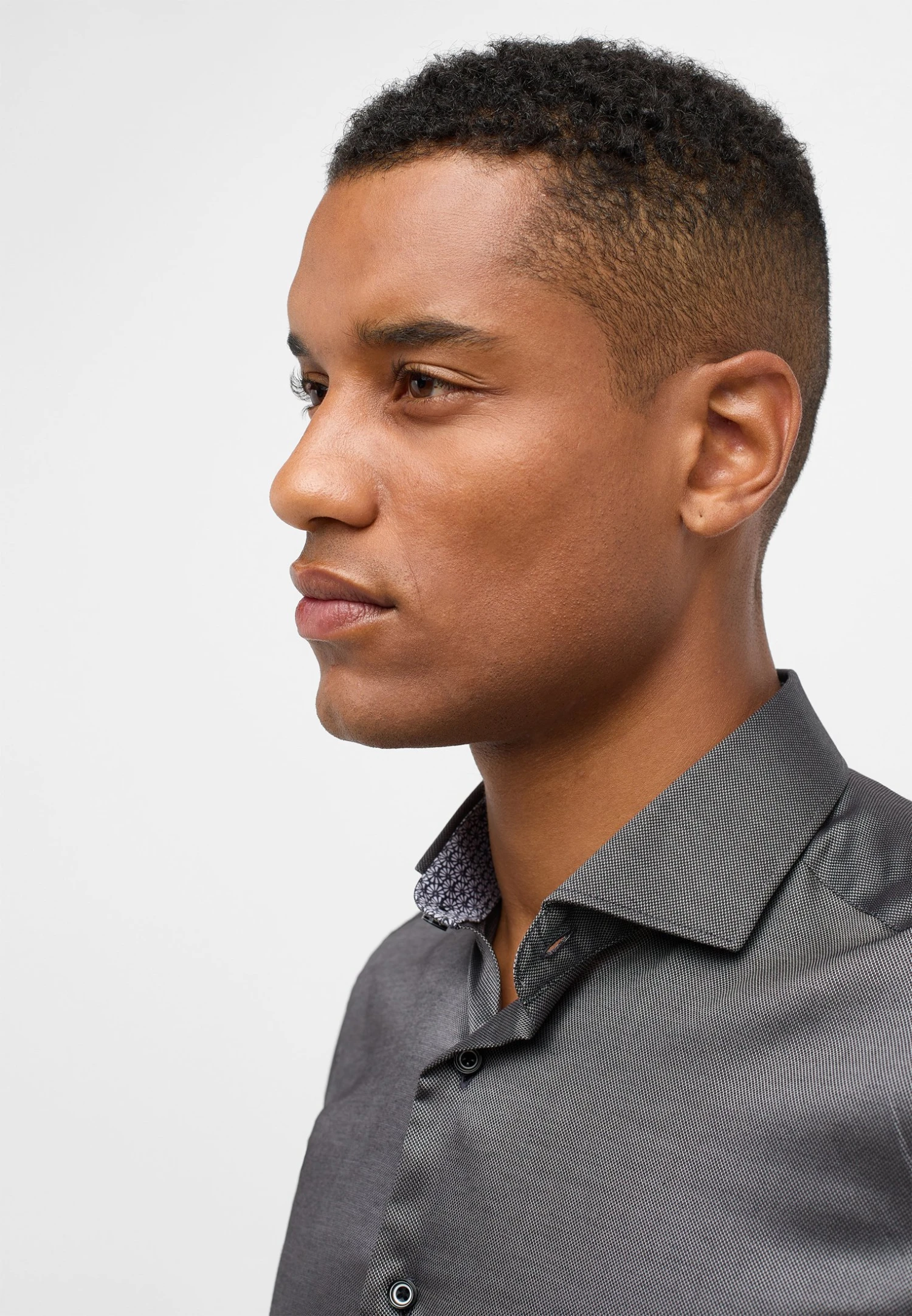 Eterna Performance Slim Fit - Overhemd - Anthrazit 5 Eterna Performance Slim Fit - Overhemd - Anthrazit - Afbeelding 3