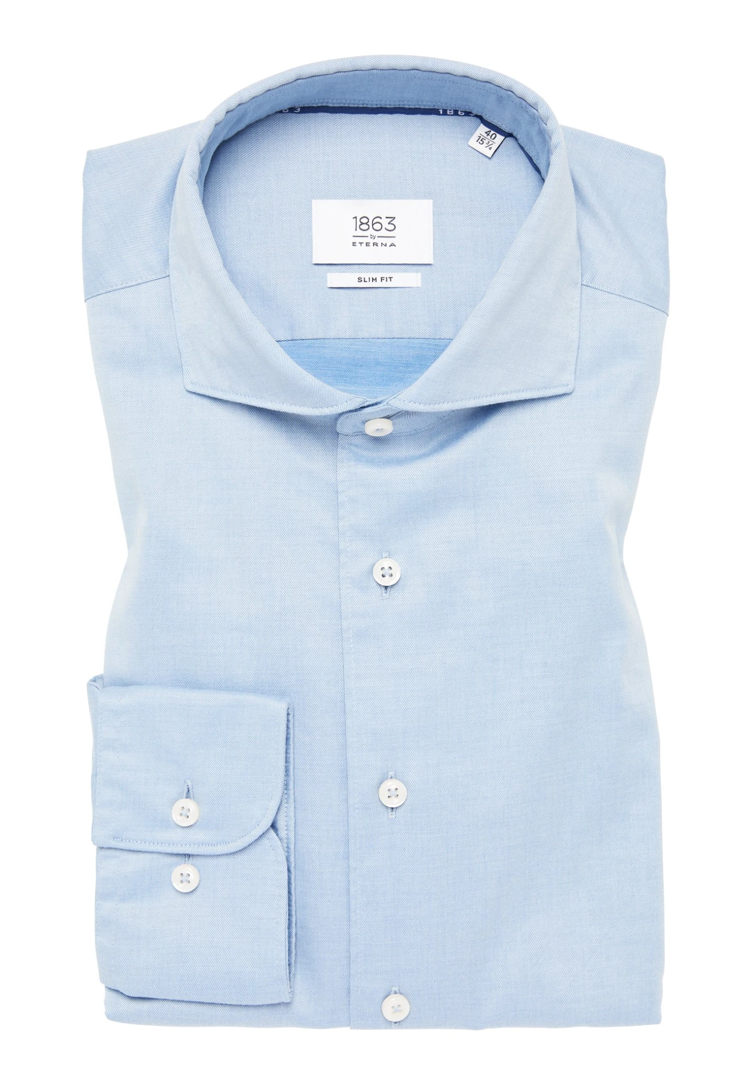 Eterna Soft Luxury - Overhemd - Hellblau 8 Eterna Soft Luxury - Overhemd - Hellblau - Afbeelding 6