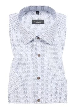 Eterna Bedrucktes Kurzarm Comfort Fit - Overhemd - Sand 13 Eterna Bedrucktes Kurzarm Comfort Fit - Overhemd - Sand -Eterna e16a824f55f14eb2bbb244eb68401809