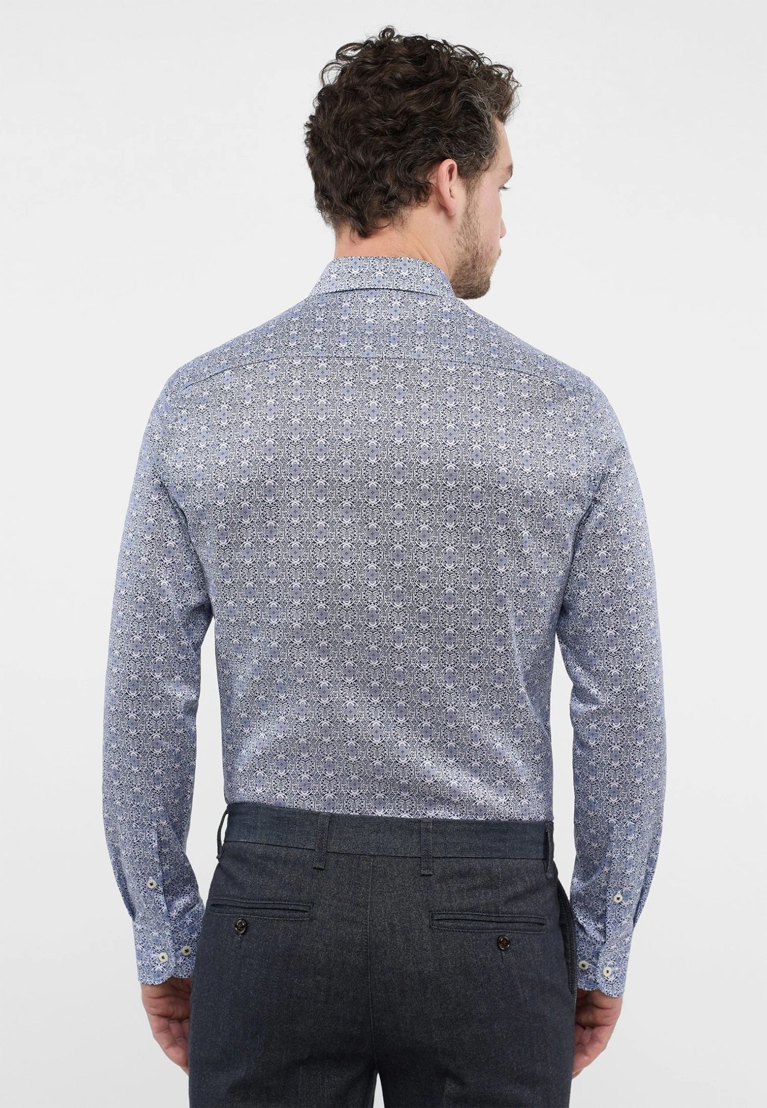 Eterna Slim Fit - Overhemd - Blau 4 Eterna Slim Fit - Overhemd - Blau - Afbeelding 2