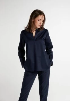 Eterna Langarm Modern Classic - Tuniek - Marine