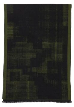 Eterna GemusterterAus Geschmirgelter - Sjaal - Salbeigrün