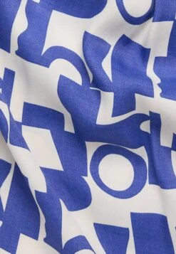 Eterna Regular Fit - Overhemdblouse - Weiß/Blau -Eterna e2bc0ddd10764967b7b22e0de0bc869d