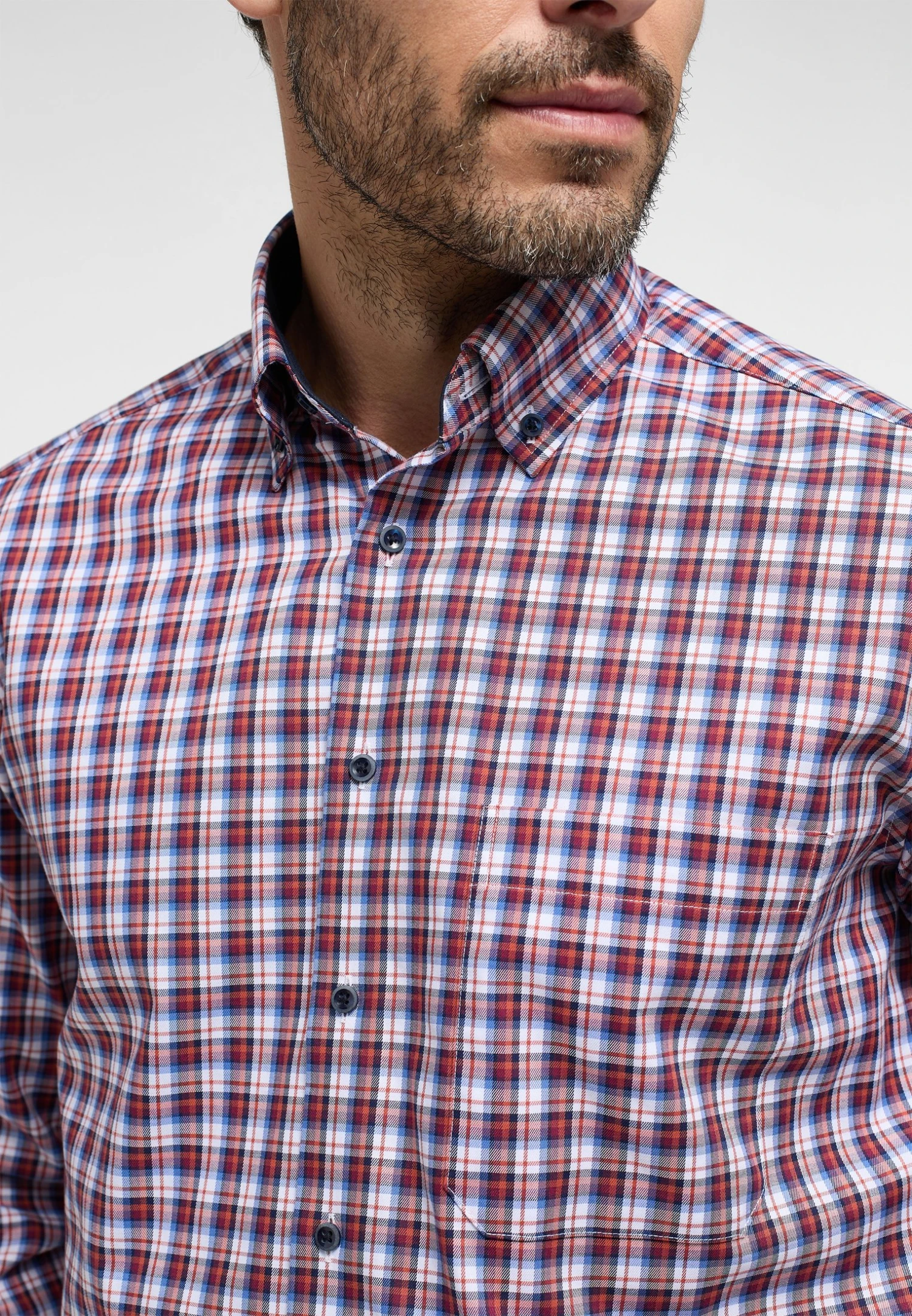 Eterna Comfort Fit - Overhemd - Rot 5 Eterna Comfort Fit - Overhemd - Rot - Afbeelding 3