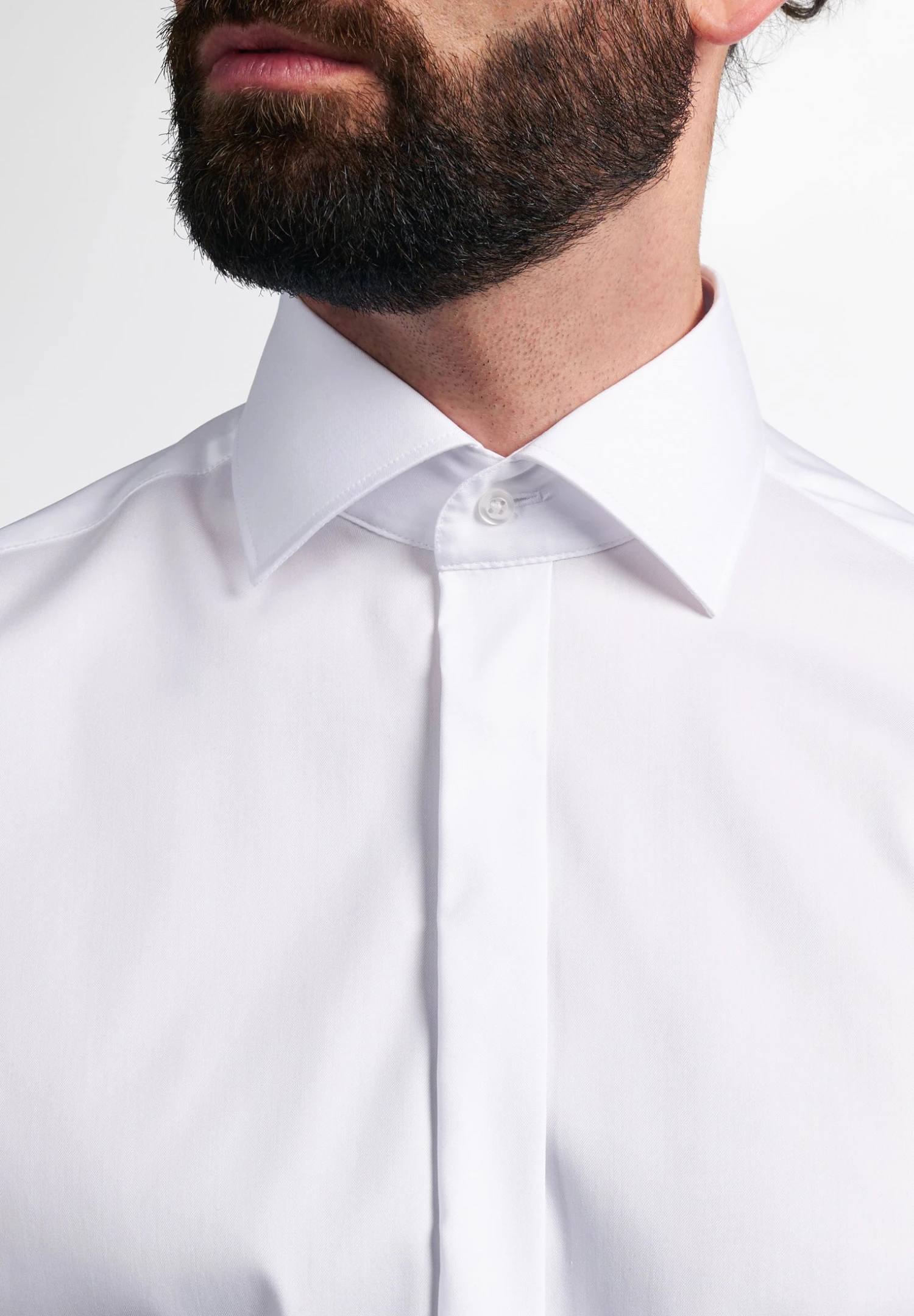Eterna Modern Fit - Zakelijk Overhemd - Weiß 4 Eterna Modern Fit - Zakelijk Overhemd - Weiß - Afbeelding 2