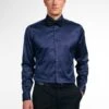 Eterna Slim Fit - Zakelijk Overhemd - Marineblau -Eterna e68b998cb85340dfa60732253ec5b465