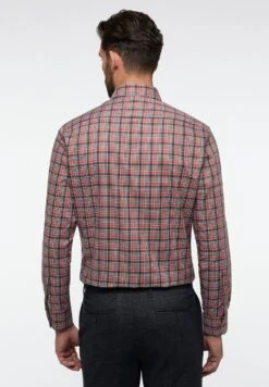 Eterna Kariertes Modern Fit - Overhemd - Rusty Red 9 Eterna Kariertes Modern Fit - Overhemd - Rusty Red -Eterna e82212dec8c24b1d8f36420d585705ec