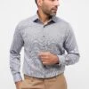 Eterna Struktur Modern Fit - Overhemd - Anthrazit 1 Eterna Struktur Modern Fit - Overhemd - Anthrazit -Eterna e8e34101d7104943b7d0a5554e508dfa