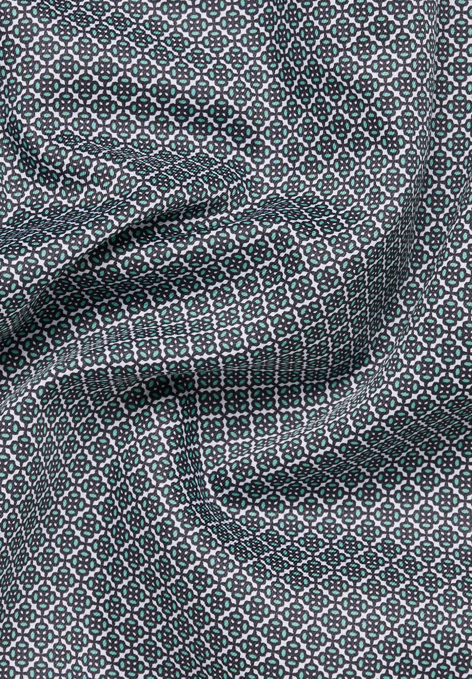 Eterna Bedrucktes Comfort Fit - Overhemd - Grün 7 Eterna Bedrucktes Comfort Fit - Overhemd - Grün - Afbeelding 5