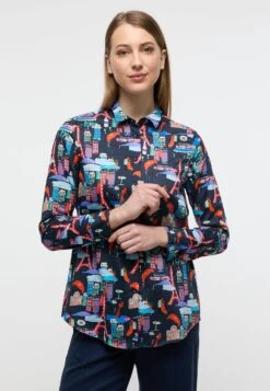 Eterna Classic Fit - Overhemd - Navy