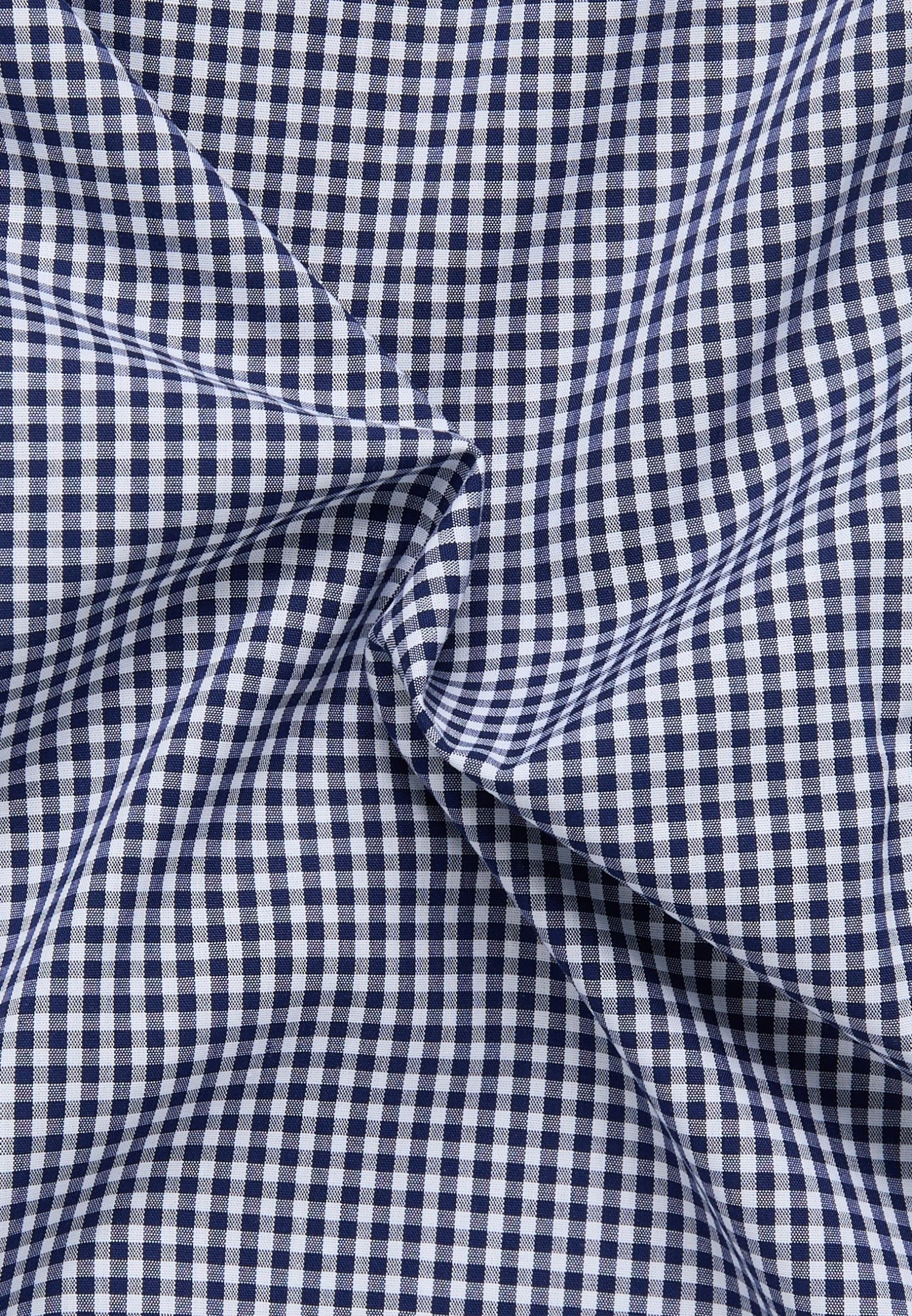 Eterna Kariertes Kurzarm Modern Fit - Overhemd - Navy 7 Eterna Kariertes Kurzarm Modern Fit - Overhemd - Navy - Afbeelding 5