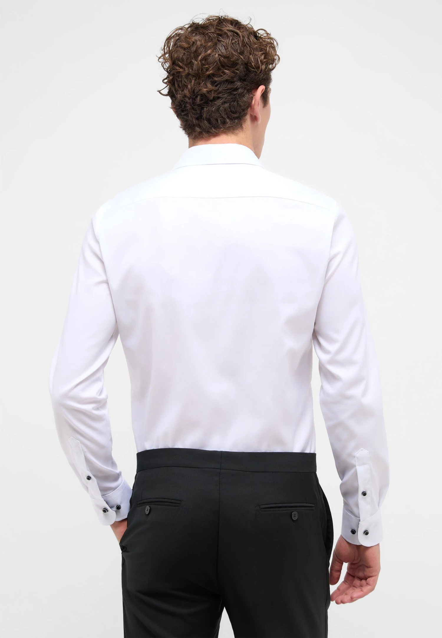 Eterna Pinpoint Slim Fit - Zakelijk Overhemd - Weiß 4 Eterna Pinpoint Slim Fit - Zakelijk Overhemd - Weiß - Afbeelding 2