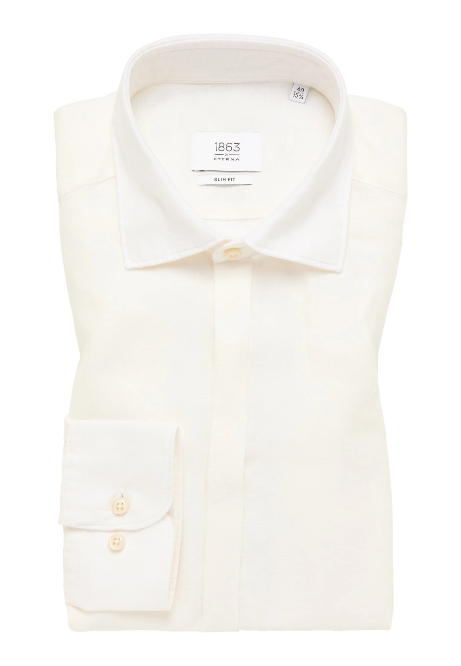 Eterna Zakelijk Overhemd - Champagner 7 Eterna Zakelijk Overhemd - Champagner - Afbeelding 5