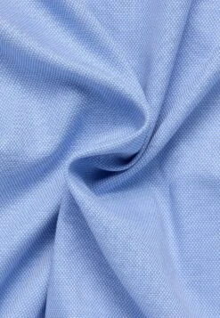 Eterna Strukturiertes Kurzarm Slim Fit - Overhemd - Blau 13 Eterna Strukturiertes Kurzarm Slim Fit - Overhemd - Blau -Eterna ed688335b4bd446793097fcde49b9a91