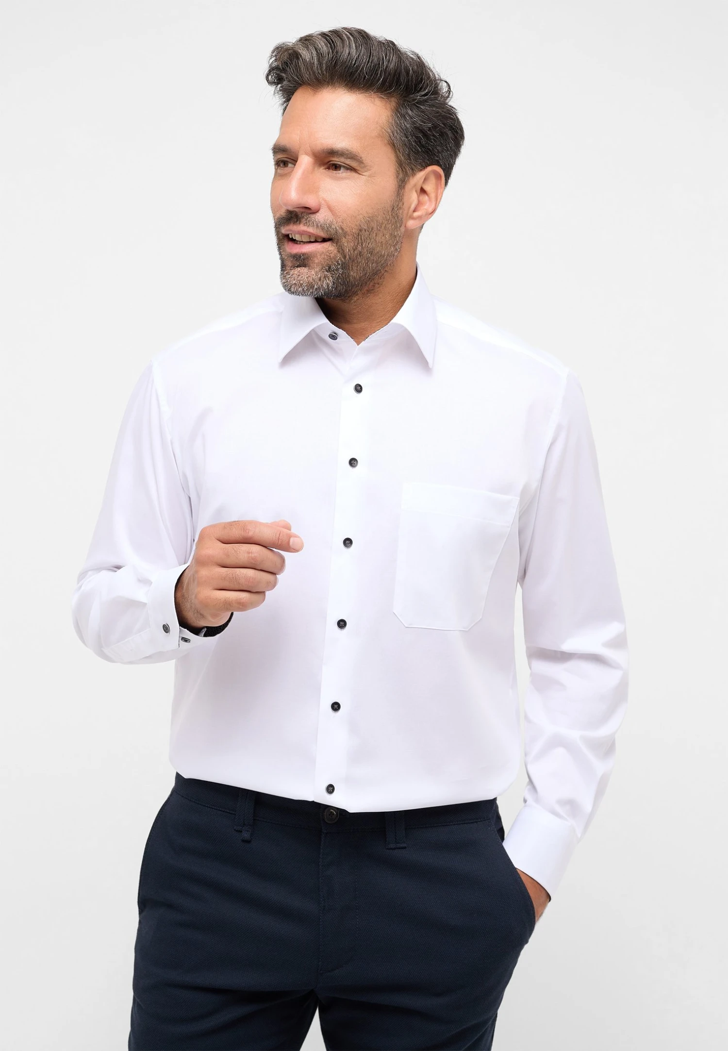 Eterna Performance Comfort Fit - Overhemd - Weiß 3 Eterna Performance Comfort Fit - Overhemd - Weiß